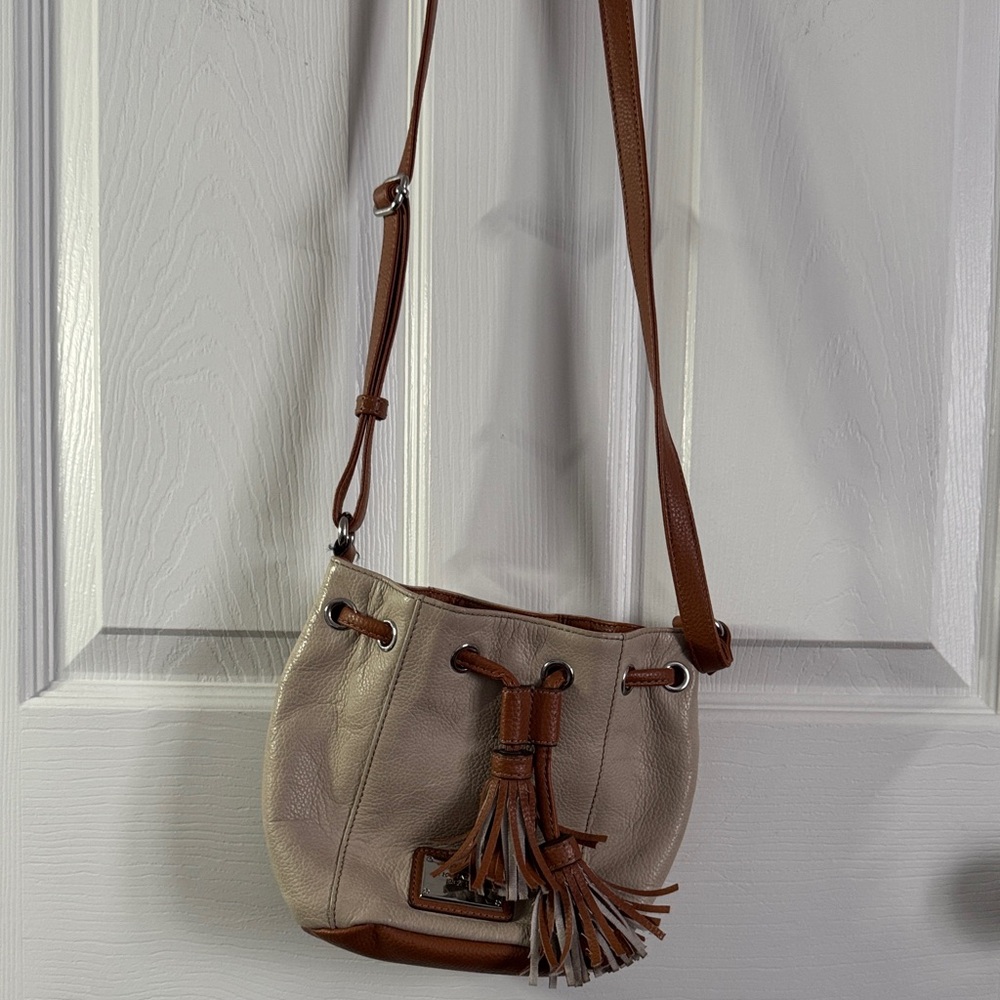 Tignanello Drawstring Crossbody Bag